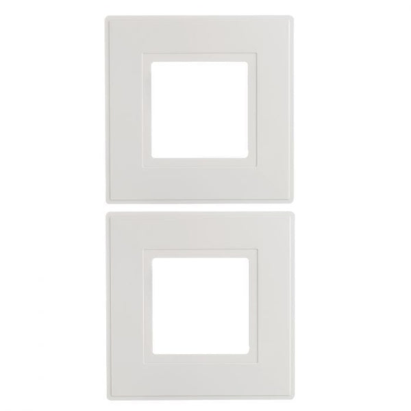 Spare and Square Electrical Miscellaneous Jegs Finger Plates - White (Pack Of 2) PPJ087W - Buy Direct from Spare and Square