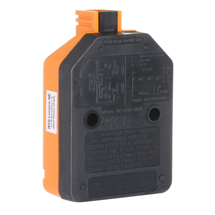 Spare and Square Electrical Miscellaneous Jegs Rubber Single Trailing Socket - Orange PPJ013PT - Buy Direct from Spare and Square