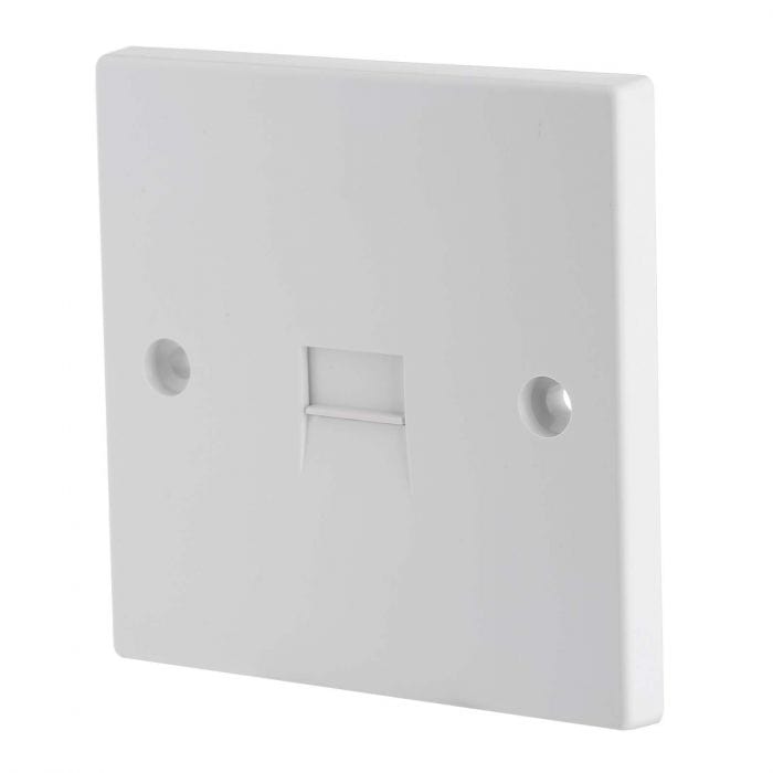 Spare and Square Electrical Miscellaneous Jegs Telephone Slave Socket Flush Pre Packed JAA103 - Buy Direct from Spare and Square