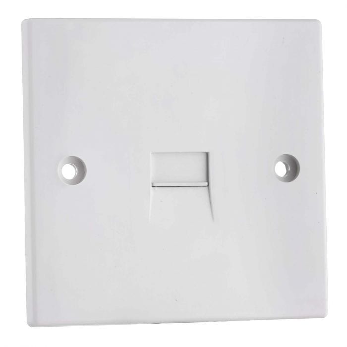 Spare and Square Electrical Miscellaneous Jegs Telephone Slave Socket Flush Pre Packed JAA103 - Buy Direct from Spare and Square