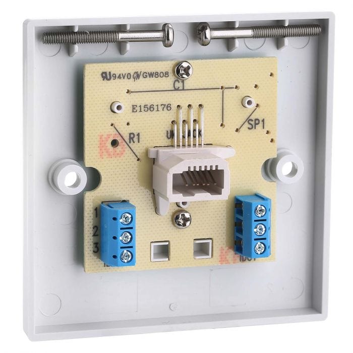 Spare and Square Electrical Miscellaneous Jegs Telephone Slave Socket Flush Pre Packed JAA103 - Buy Direct from Spare and Square