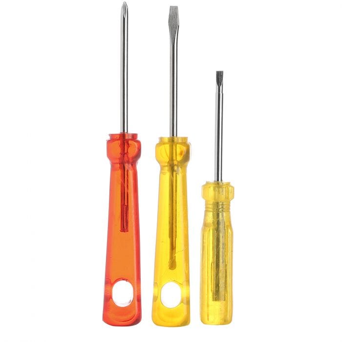 Spare and Square Electrical Miscellaneous Jegs Terminal Screwdrivers (Pack Of 3) JL033 - Buy Direct from Spare and Square