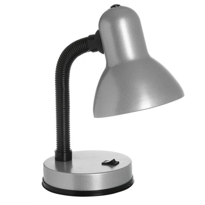 Spare and Square Electrical Miscellaneous Lloytron Silver Flexi Desk Lamp JEL958SV - Buy Direct from Spare and Square