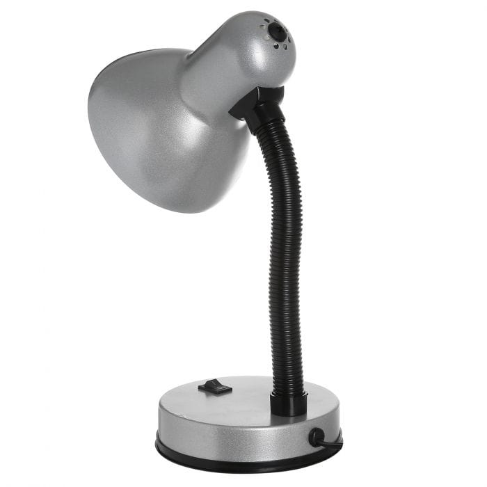 Spare and Square Electrical Miscellaneous Lloytron Silver Flexi Desk Lamp JEL958SV - Buy Direct from Spare and Square
