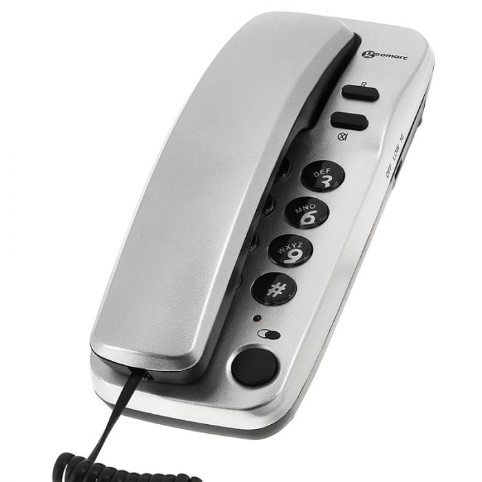 Spare and Square Electrical Miscellaneous Marbella 2 Piece Telephone Silver JAA510SV - Buy Direct from Spare and Square