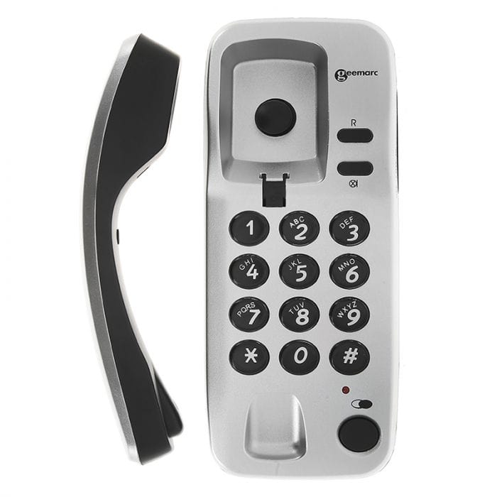 Spare and Square Electrical Miscellaneous Marbella 2 Piece Telephone Silver JAA510SV - Buy Direct from Spare and Square