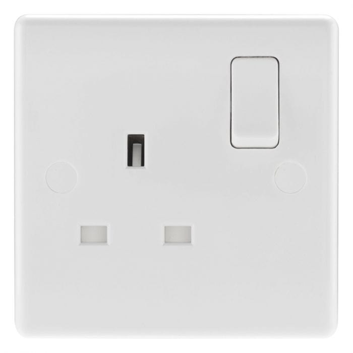 Spare and Square Electrical Miscellaneous Nexus 1 Gang 13A Dp Switched Socket White JF865N - Buy Direct from Spare and Square