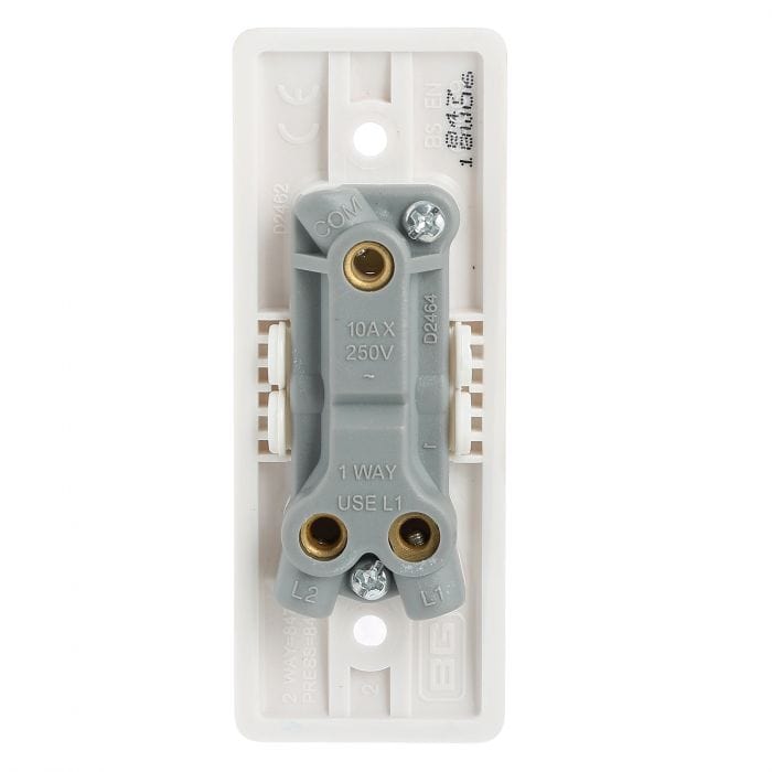 Spare and Square Electrical Miscellaneous Nexus Architrave Switch - 2 Way - 10A JF855N - Buy Direct from Spare and Square