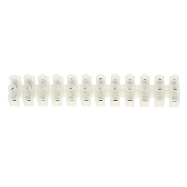 Spare and Square Electrical Miscellaneous Terminal Strip 15 Amp 12 Way - Pack Of 10 JG015 - Buy Direct from Spare and Square