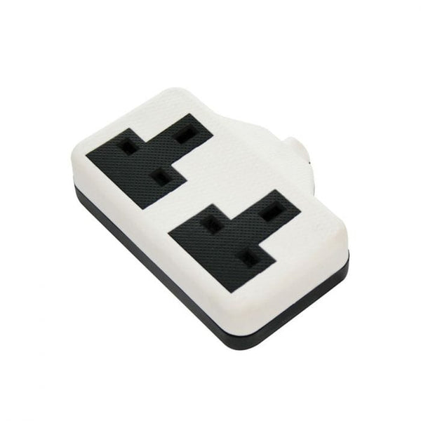 Spare and Square Extension Leads Jegs 2 Gang Trailing Socket White JF067WH - Buy Direct from Spare and Square