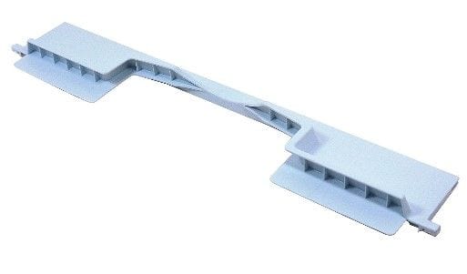 Spare and Square Fridge Freezer Spares Fridge Freezer Back Glass Section C00118858 - Buy Direct from Spare and Square