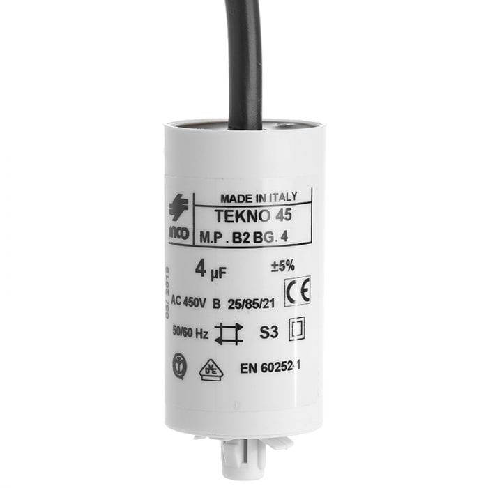 Spare and Square Fridge Freezer Spares Fridge Freezer Capacitor - Ducati - 4uF C00291503 - Buy Direct from Spare and Square