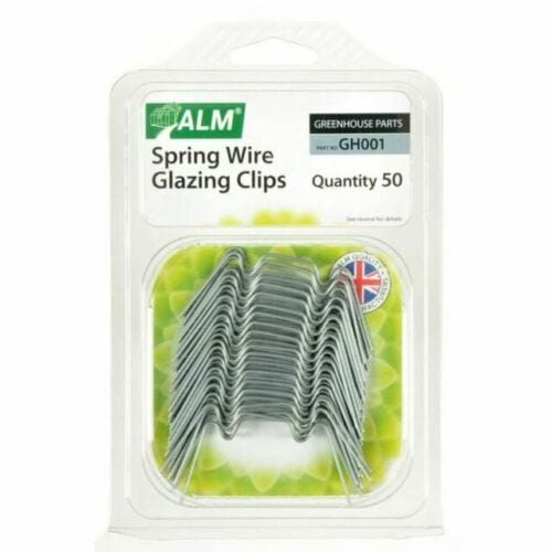 Spare and Square Garden Accessory Compatible for Greenhouse 'W' Glazing Clips 32-GL-182 - Buy Direct from Spare and Square
