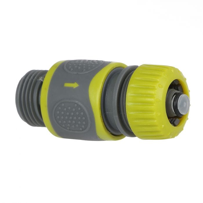 Spare and Square Garden Garden Hose Pipe Water Stop Connector Fits 12.5mm GDN509 - Buy Direct from Spare and Square