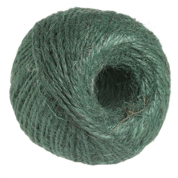 Spare and Square Garden Jegs 150G Ball Of Green Jute GJ111 - Buy Direct from Spare and Square