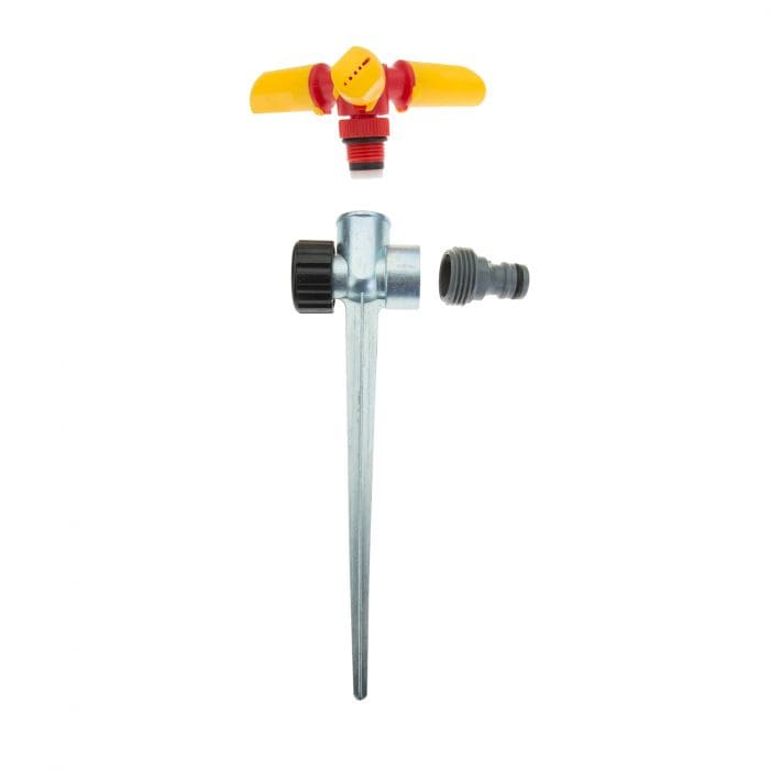 Spare and Square Garden Plastic Irrigation Garden Sprinkler - 3 Arm GDN504 - Buy Direct from Spare and Square