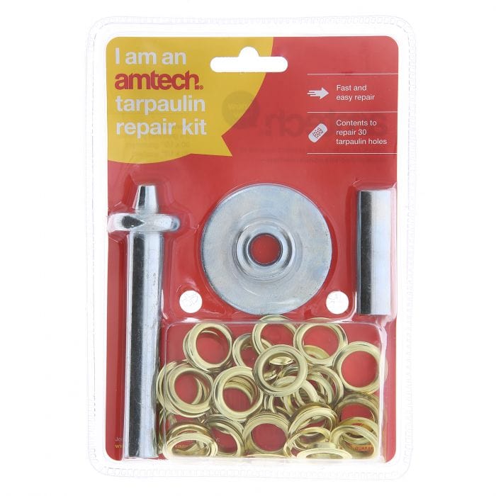 Spare and Square Hand Tools Amtech Tarpaulin Repair Kit GJ030 - Buy Direct from Spare and Square