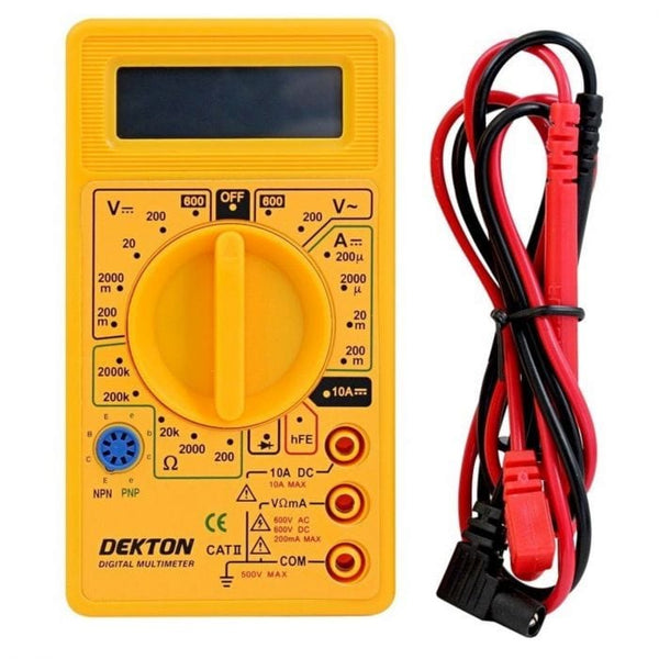 Spare and Square Hand Tools Dekton Digital Multimeter JLD123 - Buy Direct from Spare and Square