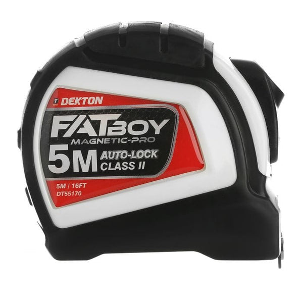 Spare and Square Hand Tools Dekton FatBoy Magnetic Tape Measure - 5m DT55170 - Buy Direct from Spare and Square
