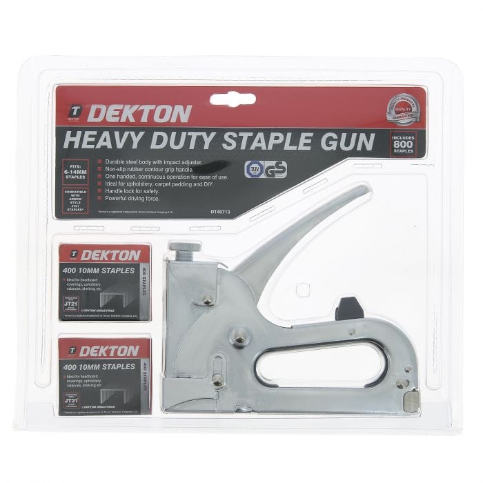 Spare and Square Hand Tools Dekton Heavy Duty Staple Gun DT40713 - Buy Direct from Spare and Square