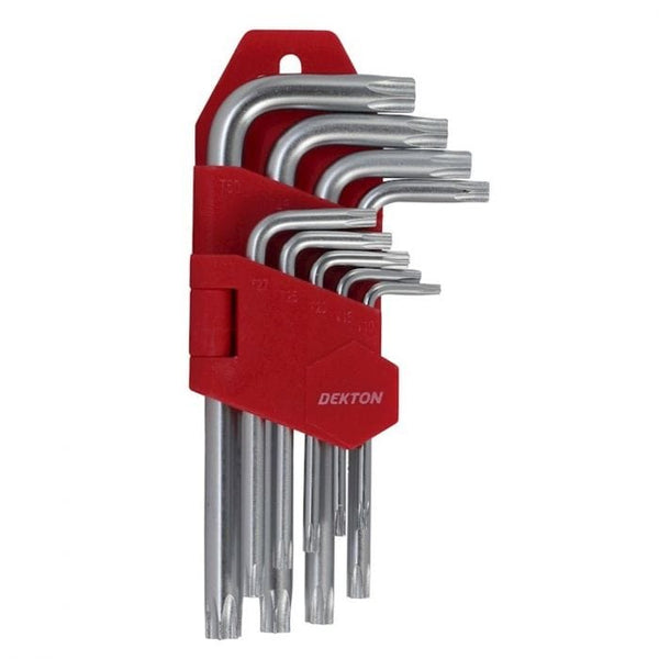 Spare and Square Hand Tools Dekton Short Torx Key Set JLD050 - Buy Direct from Spare and Square