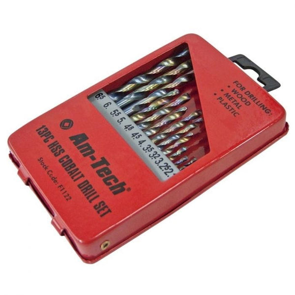 Spare and Square Hand Tools Jegs 13 Piece High Speed Steel Titanium Drill Bit Set JL149 - Buy Direct from Spare and Square