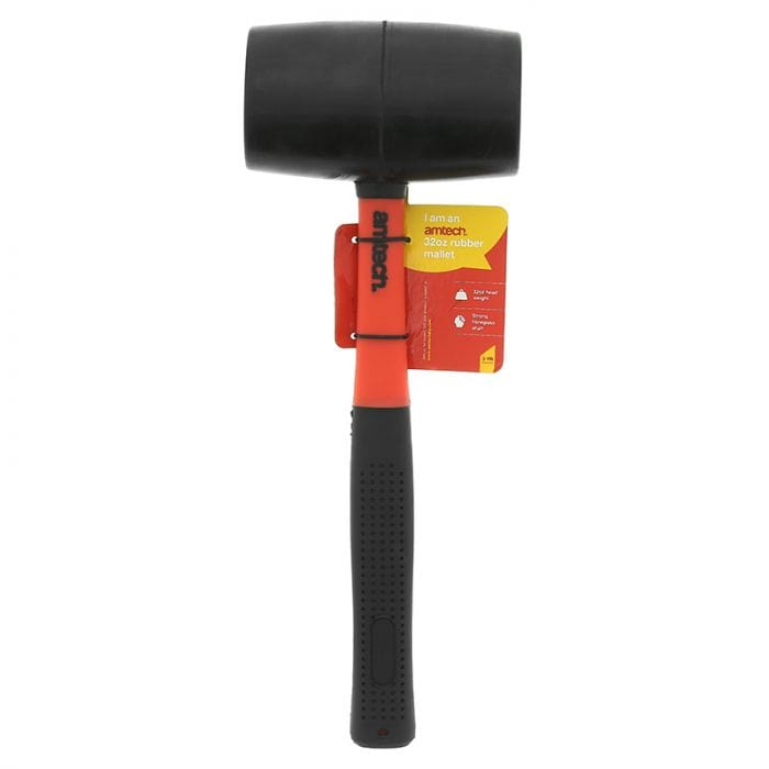 Spare and Square Hand Tools Jegs 32Oz Fibreglass Handle Rubber Mallet JL051N - Buy Direct from Spare and Square