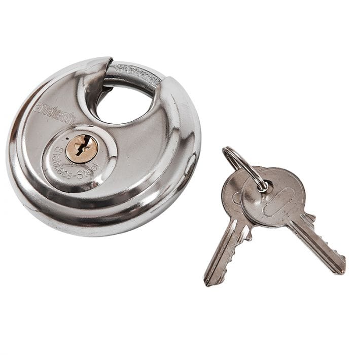 Spare and Square Hand Tools Jegs 70mm Disc Padlock With 2 Keys JL082C - Buy Direct from Spare and Square