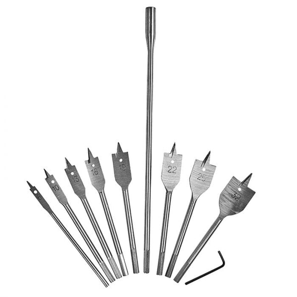 Spare and Square Hand Tools Jegs 8 Piece Flat Wood Bit Set JL068Q - Buy Direct from Spare and Square