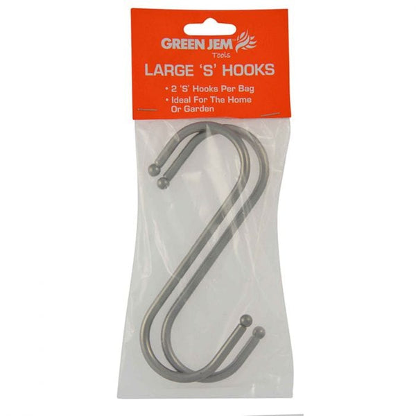 Spare and Square Hand Tools Jegs S Hooks Large 2 Pack GJ774L - Buy Direct from Spare and Square