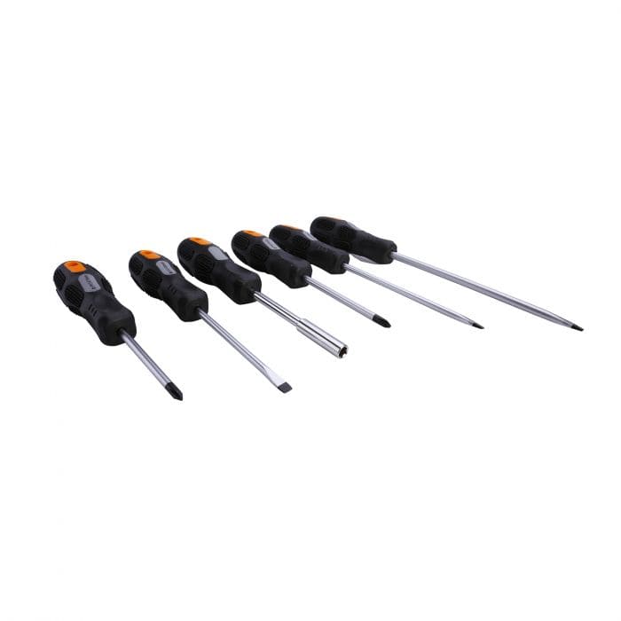 Spare and Square Hand Tools Tool Set Screwdriver Drill Bit Set With Soft Grip Handles (52 Piece) MIS203 - Buy Direct from Spare and Square