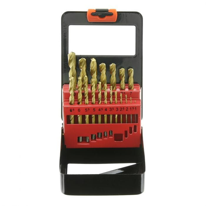 Spare and Square Home Miscellaneous Amtech 19 Piece Titanium Coated Drill Bit Set JL171 - Buy Direct from Spare and Square