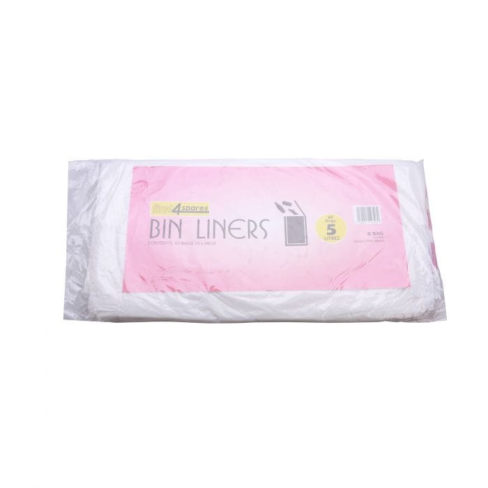Spare and Square Home Miscellaneous Brabantia Bin Liners 5 Litre - 60 Bags Per Roll MIS326S - Buy Direct from Spare and Square