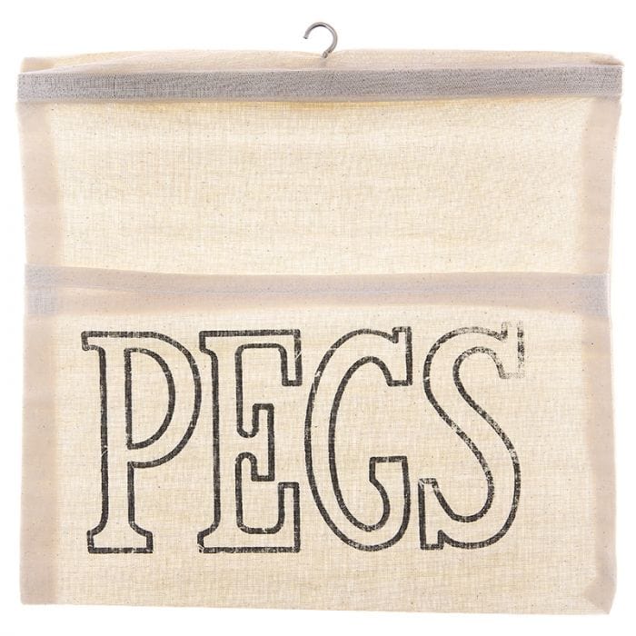 Spare and Square Home Miscellaneous Chef Aid Cotton Peg Bag HS50555C - Buy Direct from Spare and Square