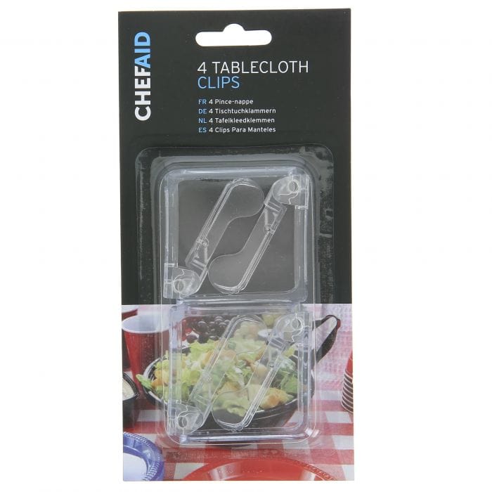 Spare and Square Home Miscellaneous Chef Aid Tablecloth Clips (Pack Of 4) HS9315 - Buy Direct from Spare and Square