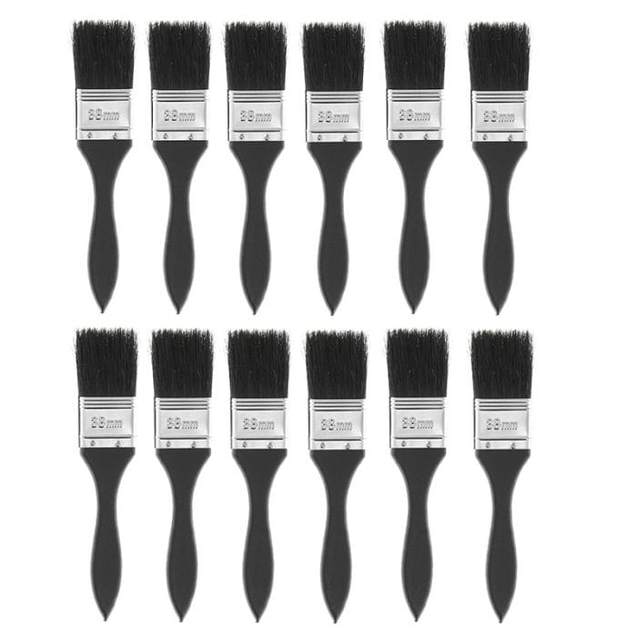 Spare and Square Home Miscellaneous Jegs 38mm 1.5 Inch Paint Brushes 12 Pack JL222P - Buy Direct from Spare and Square