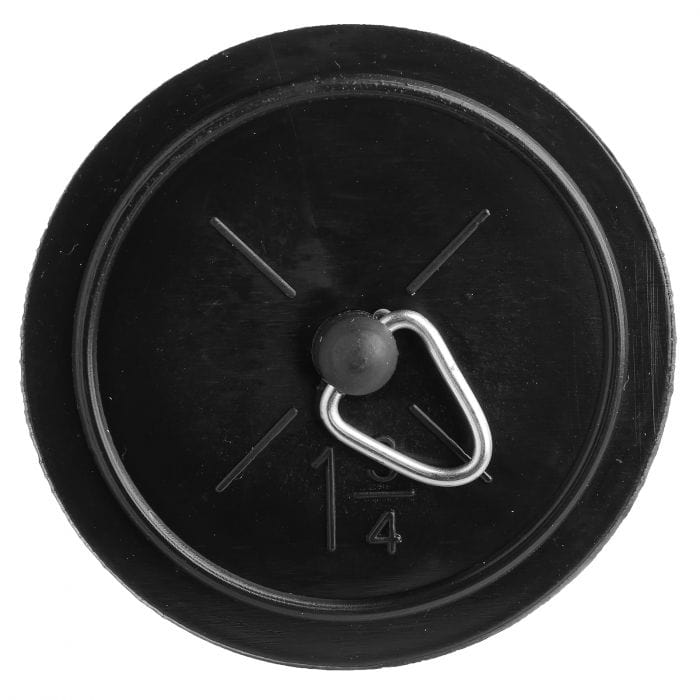 Spare and Square Home Miscellaneous Jegs Bath Plug - 1 & 3/4 Inch - Black PJH193 - Buy Direct from Spare and Square