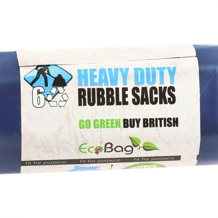 Spare and Square Home Miscellaneous Jegs Heavy Duty Rubble Sacks (Roll Of 6) HW7007 - Buy Direct from Spare and Square