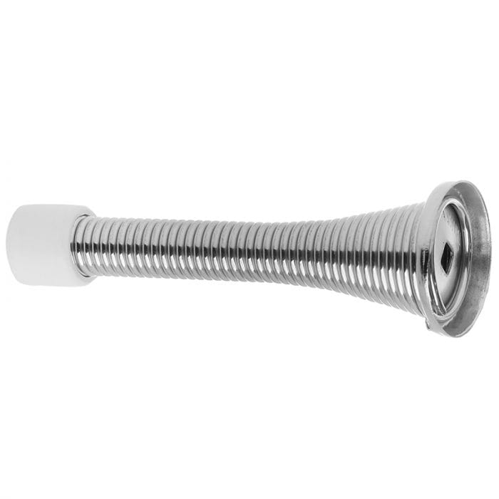 Spare and Square Home Miscellaneous Jegs Pk2 Spring Door Stops Chrome Plated PJH2791 - Buy Direct from Spare and Square
