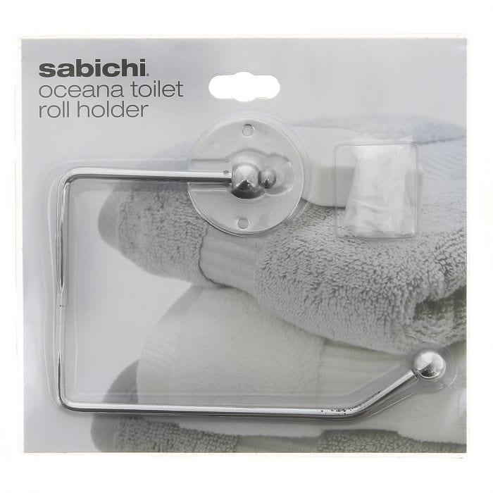 Spare and Square Home Miscellaneous Sabichi Oceana Toilet Roll Holder HC180 - Buy Direct from Spare and Square