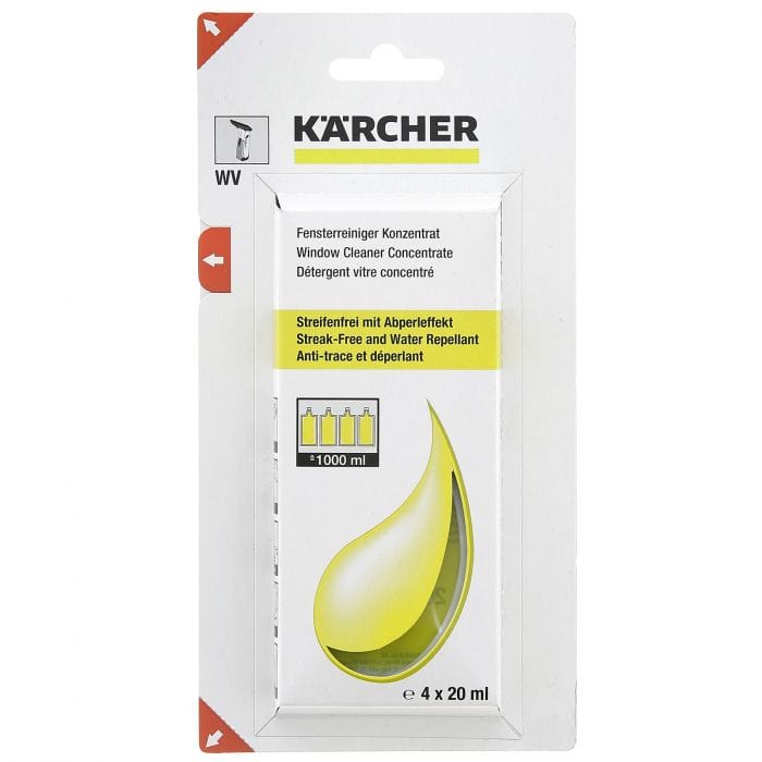 Spare and Square Janitorial Karcher Vacuum Concentrated Cleaner - 4 Sachets 62953020 - Buy Direct from Spare and Square