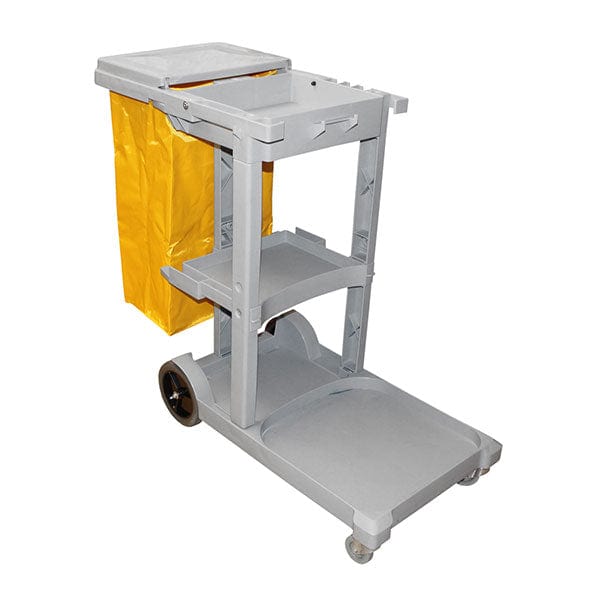Spare and Square Janitorial Trolley Janitors Trolley In Grey MC160 - Buy Direct from Spare and Square
