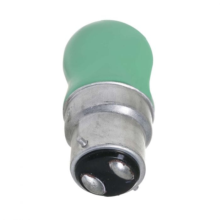 Spare and Square Light Bulb Crompton 15W BC Pygmy Bulb - Green JD034 - Buy Direct from Spare and Square