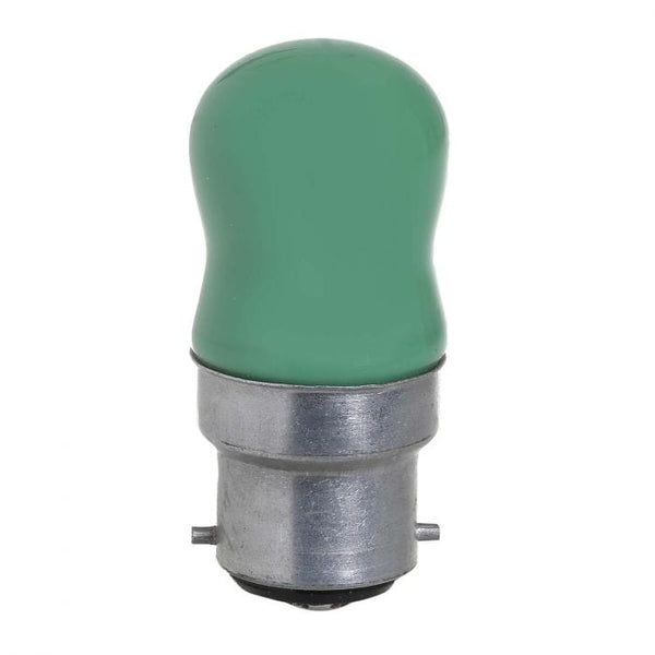Spare and Square Light Bulb Crompton 15W BC Pygmy Bulb - Green JD034 - Buy Direct from Spare and Square
