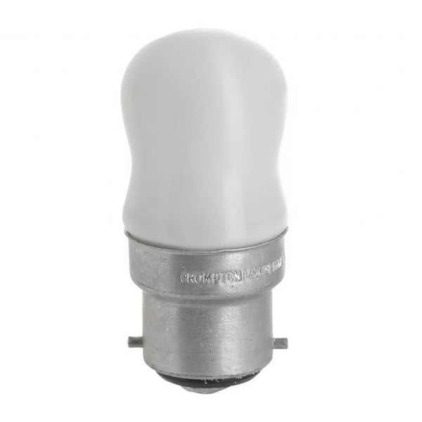 Spare and Square Light Bulb Crompton 15W BC Pygmy Bulb - White JD036W - Buy Direct from Spare and Square