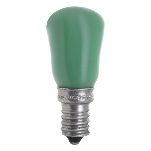 Spare and Square Light Bulb Crompton 15W SES Pygmy Bulb - Green JD031G - Buy Direct from Spare and Square