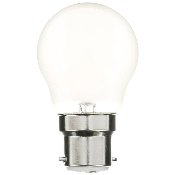 Spare and Square Light Bulb Crompton LED 5W Round Bulb - BC - Warm White JD7253 - Buy Direct from Spare and Square