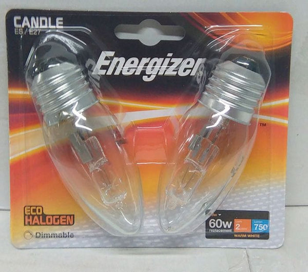 Spare and Square Light Bulb Energizer Cd2 Energy Saving Candle 48W ES Halogen JD445E - Buy Direct from Spare and Square
