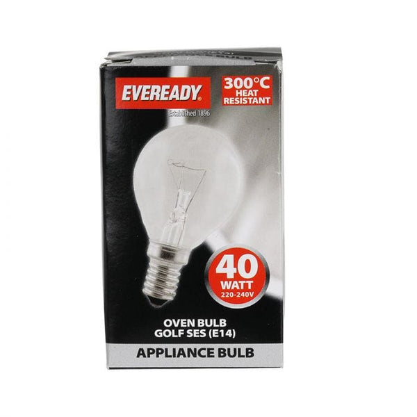 Spare and Square Light Bulb Eveready Cooker Lamp - 40W SES EROV40SES - Buy Direct from Spare and Square