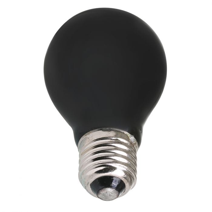 Spare and Square Light Bulb Jegs 75W GLS Black Light Bulb - ES JD700 - Buy Direct from Spare and Square